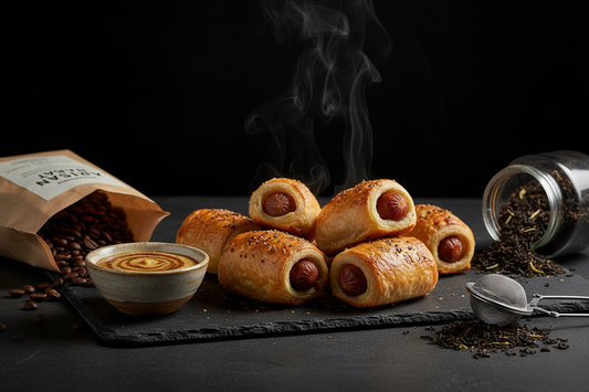 Coffee-Spiced Sausage Rolls